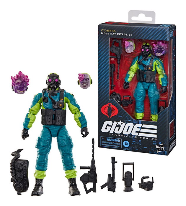 G.I. Joe Classified Series figurine Mole Rat (Stage 2) 15 cm