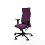 Piqueras Y Crespo Sillón Albacete, mécanisme Sincro, Similpiel Morado