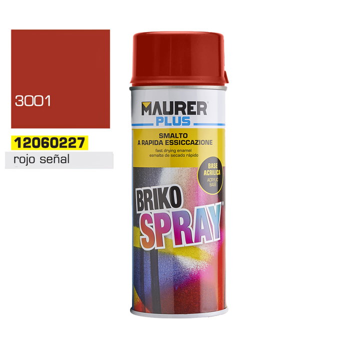 MAURER Spray rouge signalisation 400 ml MAURER Spray rouge signalisation 400 ml