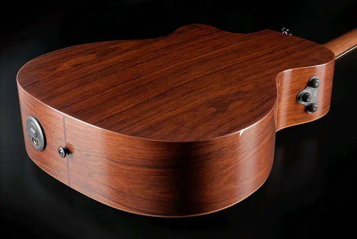 LAG Guitare Acoustique Auditorium Cutaway A/E Blue Wave 2 LAG Guitare Acoustique Auditorium Cutaway A/E Blue Wave 2