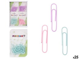 PINCELLO Clips de grande taille, assortiment de 3 couleurs