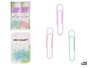 Pincello Clips 25 pièces Grande Surtis Couleurs 8x13x2 cm Plastique (Set de 48)
