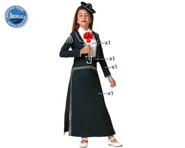 Déguisement pour Enfants Mariachi Fille