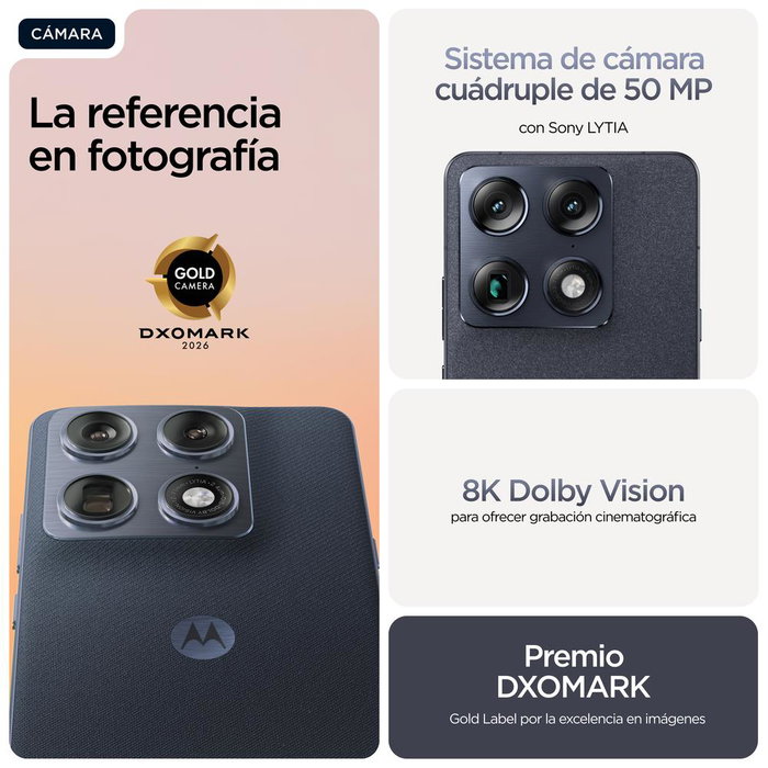 Motorola Signature Pantone Carbono 5G 256 Go