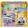LEGO Creator 3-en-1 Décoration Musicale : Piano et Chat 31392