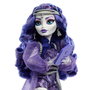 Monster High Poupée Spectra Vondergeist Hxh77 Mattel - Poupée fantôme avec furet Rhuen, tablette, sac à dos et accessoires