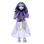 Monster High Poupée Spectra Vondergeist Hxh77 Mattel - Poupée fantôme avec furet Rhuen, tablette, sac à dos et accessoires