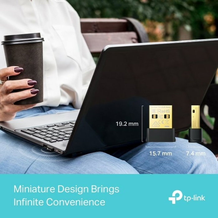 TP-Link Archer TX10UB Nano - Clé USB Wi-Fi AC1300, adaptateur réseau sans fil 2.4/5 GHz, USB 3.0, compatibilité WPA3 TP-Link Archer TX10UB Nano - Clé USB Wi-Fi AC1300, adaptateur réseau sans fil 2.4/5 GHz, USB 3.0, compatibilité WPA3
