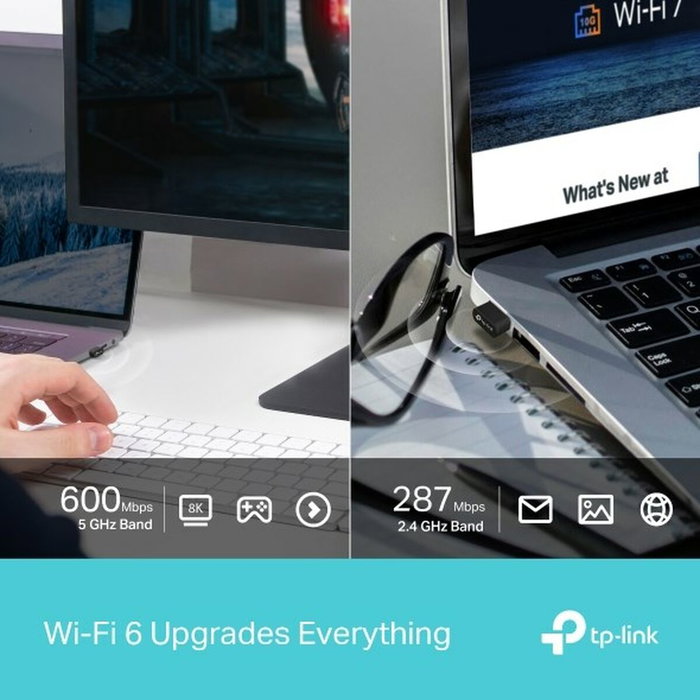 TP-Link Archer TX10UB Nano - Clé USB Wi-Fi AC1300, adaptateur réseau sans fil 2.4/5 GHz, USB 3.0, compatibilité WPA3 TP-Link Archer TX10UB Nano - Clé USB Wi-Fi AC1300, adaptateur réseau sans fil 2.4/5 GHz, USB 3.0, compatibilité WPA3