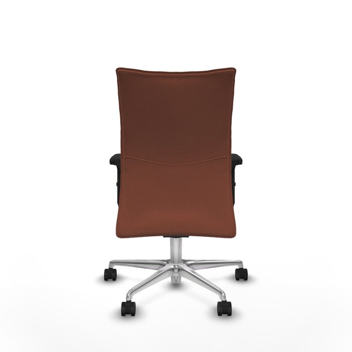 Piqueras Y Crespo Chaise de bureau Albacete confidente, Marron, Mécanisme Synchrone, Bras 2D Piqueras Y Crespo Chaise de bureau Albacete confidente, Marron, Mécanisme Synchrone, Bras 2D