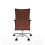 Piqueras Y Crespo Chaise de bureau Albacete confidente, Marron, Mécanisme Synchrone, Bras 2D