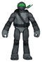 McFarlane Toys Tortues Ninja Page Punchers figurine Leonardo (Noir Blanc & Vert) (Red Platinum Edition) 13 cm