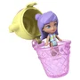 Polly Pocket - Coffret Ananas Et Oistiti avec 7 Accessoires Inclus dont Porte-clés, Mini-figurine et Animal