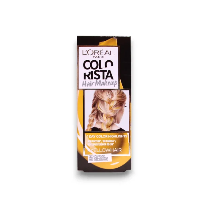 L'Oreal Paris Colorista Hair Makeup Teinture capillaire semi-permanente #YELLOWHAIR L'Oreal Paris Colorista Hair Makeup Teinture capillaire semi-permanente #YELLOWHAIR
