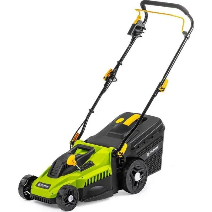 Fieldmann FZR 2033-E Tondeuse à gazon électrique 1400 W, largeur de coupe 33 cm, bac 30 L