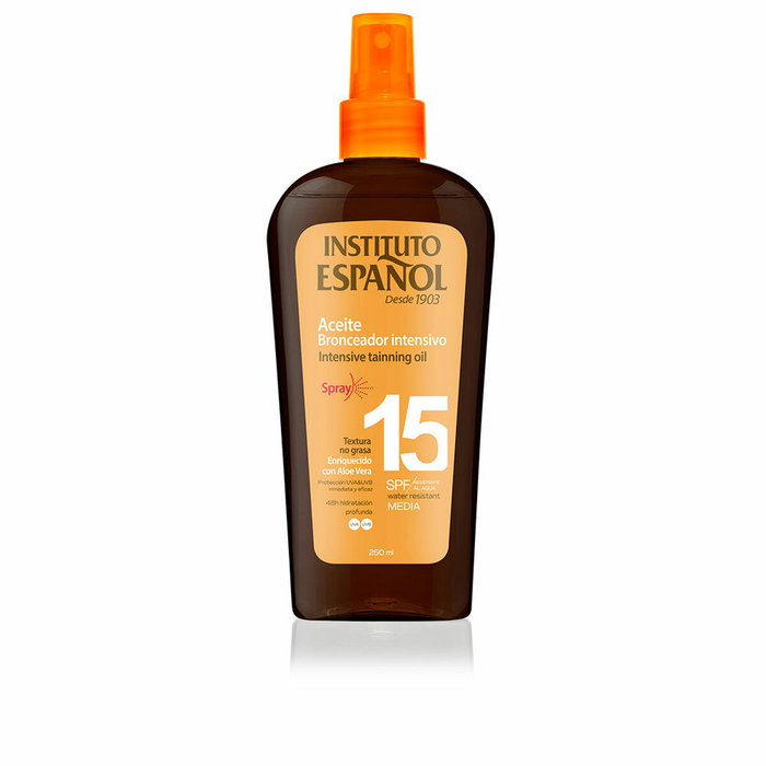 Instituto Español Spray huile intensif solaire SPF 15