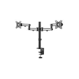 Eaton Support double écrans DDR1327SDFC-1 - Bras flexible articulé - Fixation bureau - Écrans 13-27