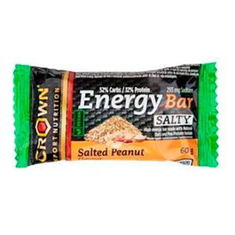 CROWN SPORT NUTRITION ENERGY VEGAN BAR SALTY PEANUT