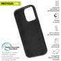 Muvit Recycletek Coque Liquid Silicone pour Apple - Silicone Recyclé, Protection Anti-traces