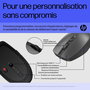 HP Souris sans fil rechargeable ambidextre Bluetooth 5.3 programmable avec capteur haute précision et autonomie 90 jours - Modèle 715