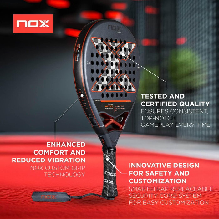 Raquette de Padel Nox-Xtreme AT10 Genius 12K Fibre de Carbone