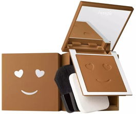 Benefit Hello Happy Velvet Fond de Teint Compact Mat, Teint 12 Chaud Foncé, 7 g