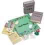 Megableu Monopoly - Édition vintage format livre - Jeu de société en français pour les 8 ans et plus