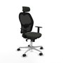 Piqueras y Crespo Chaise de Bureau 1D086N2 Noir