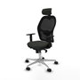 Piqueras y Crespo Chaise de Bureau 1D086N2 Noir