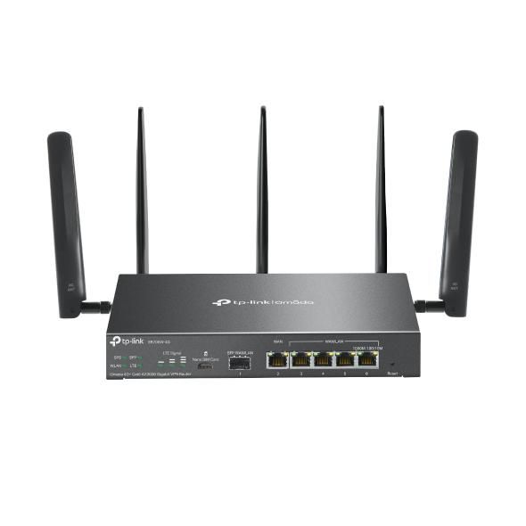 TP-Link Omada ER706W-4G Routeur VPN Gigabit AX3000 Wi-Fi 6 4G+ TP-Link Omada ER706W-4G Routeur VPN Gigabit AX3000 Wi-Fi 6 4G+