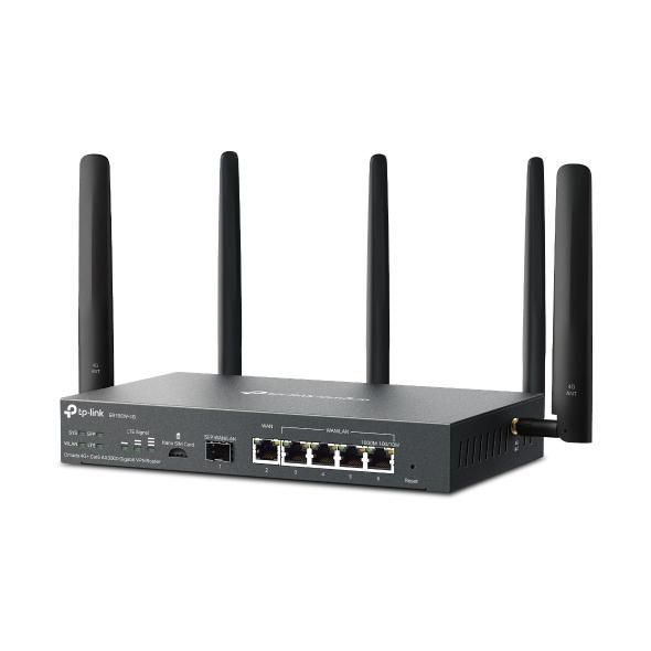 TP-Link Omada ER706W-4G Routeur VPN Gigabit AX3000 Wi-Fi 6 4G+ TP-Link Omada ER706W-4G Routeur VPN Gigabit AX3000 Wi-Fi 6 4G+