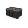 Worx by Keter Rangement Stack N Roll 2 tiroirs 48 x 33 x 23 cm Noir pour organisation outils et accessoires
