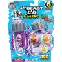 MrBeast Lab Swarms Fusion - Figurine à Collectionner - Tube avec 6 Mini Figurines de 2.5 cm - Jeu pour Enfants Dès 5 Ans