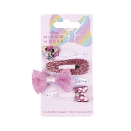 Cerdá Accessoires Pelo Clips 4 Piezas Minnie