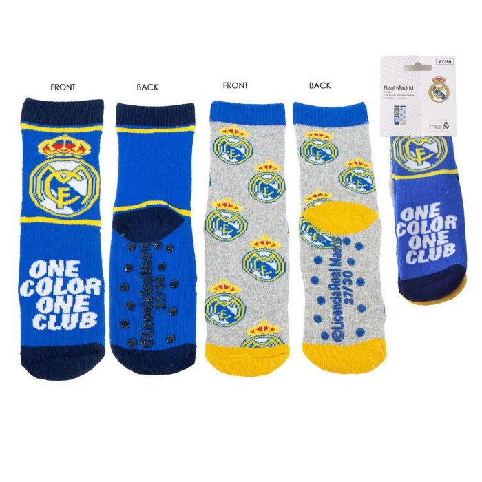 Chaussettes Real Madrid C.F. Multicouleur Chaussettes Real Madrid C.F. Multicouleur