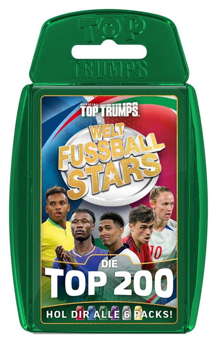 Winning Moves World Football Stars jeu de cartes 200 Pack (Allemand) Winning Moves World Football Stars jeu de cartes 200 Pack (Allemand)