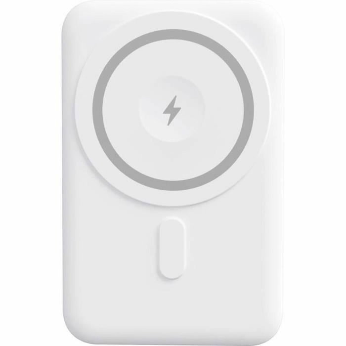 Yenkee YPB 501 WH Chargeur sans fil MagSafe 5000 mAh Blanc Yenkee YPB 501 WH Chargeur sans fil MagSafe 5000 mAh Blanc