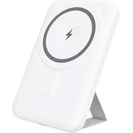 Yenkee YPB 501 WH Chargeur sans fil MagSafe 5000 mAh 15 W portable - Blanc