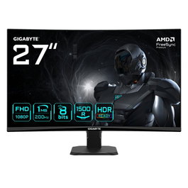 Gigabyte GS27FCA Moniteur de jeu incurvé 27 pouces Full HD 200 Hz VA