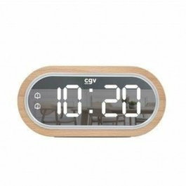 CGV Réveil ACUNA en bois massif beige