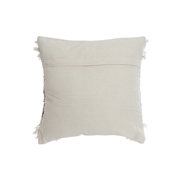 Coussin DKD Home Decor Noir Beige 45 x 10 x 45 cm Boho Coussin DKD Home Decor Noir Beige 45 x 10 x 45 cm Boho