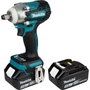 Makita DTW300TJX7 Clé à chocs sans fil avec 2x batteries 5,0 Ah