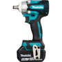 Makita DTW300TJX7 Clé à chocs sans fil avec 2x batteries 5,0 Ah