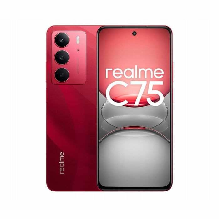 Smartphone Realme C75 8-256 RD Octa Core 8 GB RAM 256 GB Rouge 6,72" Smartphone Realme C75 8-256 RD Octa Core 8 GB RAM 256 GB Rouge 6,72"
