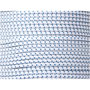 Corde EDM 87925 Bleu Blanc Polyester Latex 10 mm x 100 m Élastique
