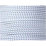 Corde EDM 87925 Bleu Blanc Polyester Latex 10 mm x 100 m Élastique