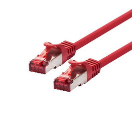 Logon Professional Câble Ethernet Patch S/FTP PIMF Cat 6 - 10 m - Rouge