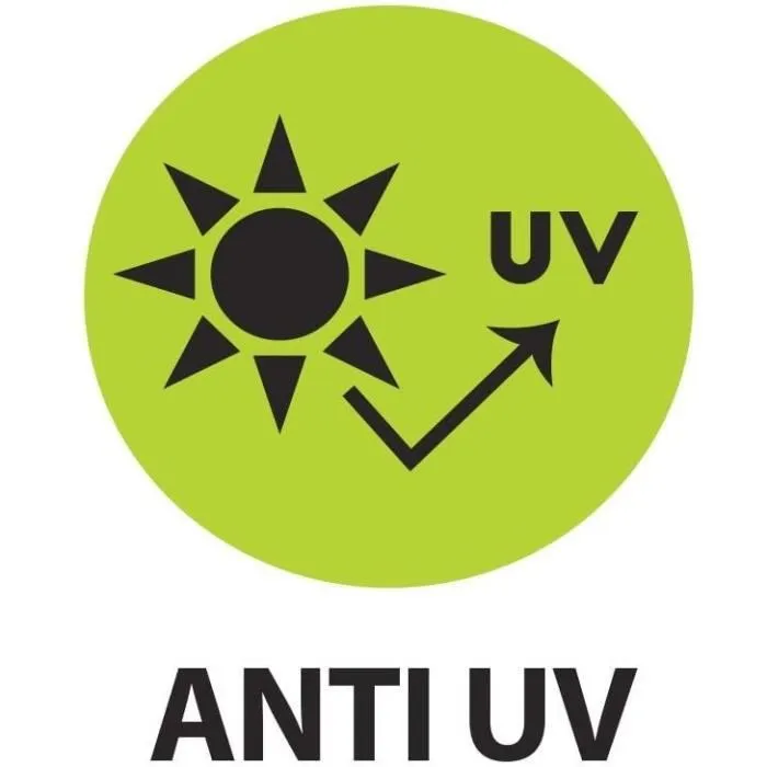 EDA Soucoupe Carrée Toscane 40 cm pour Pot de Fleurs 50 cm - Vert Laurier - 40 x 40 x 5.9 cm