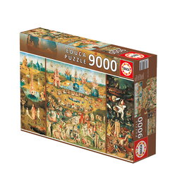 Educa Puzzle 9000 Pièces Le Jardin Des Délices 14831 - Version espagnole
