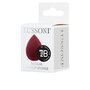 Lussoni Raindrop Éponge de Maquillage Moyenne Bourgogne - Pour Fond de Teint et Correcteur, Point Précise, Sans Latex, 1 Unité